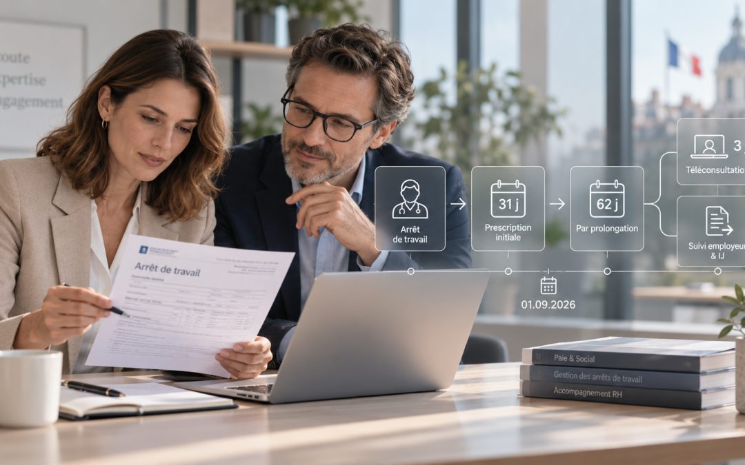 Arrêts de travail : nouvelles durées maximales au 1er septembre 2026